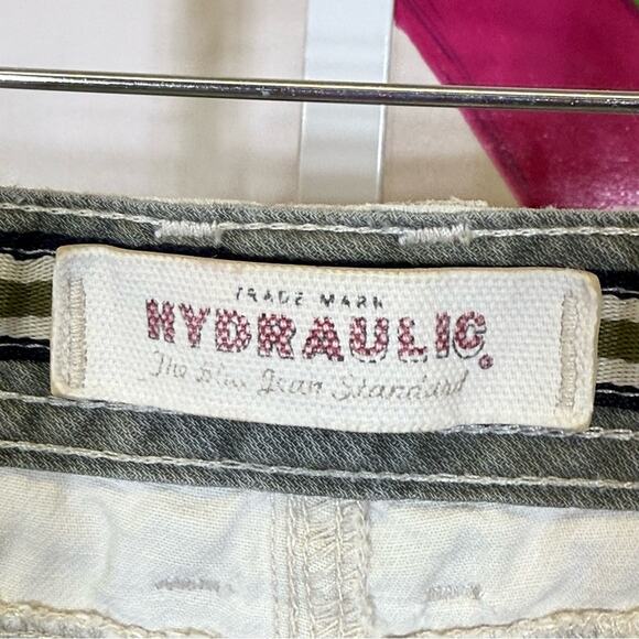 Hydraulic, Cream Cropped Pants. Size 13/14. In excellent condition! - Picture 5 of 7